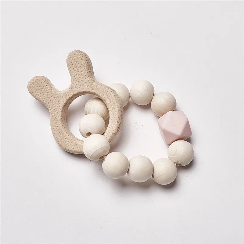 INS скандинавские животные ручной работы деревянные с бисерными шариками для новорожденных Украшения в спальню Висячие колокольчики подарок украшение для детской фотосъемки