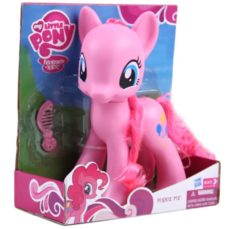 Игрушки My Little Pony Mini Pony, ПВХ, фигурки для девочек, игрушки - Цвет: Pinkie pie