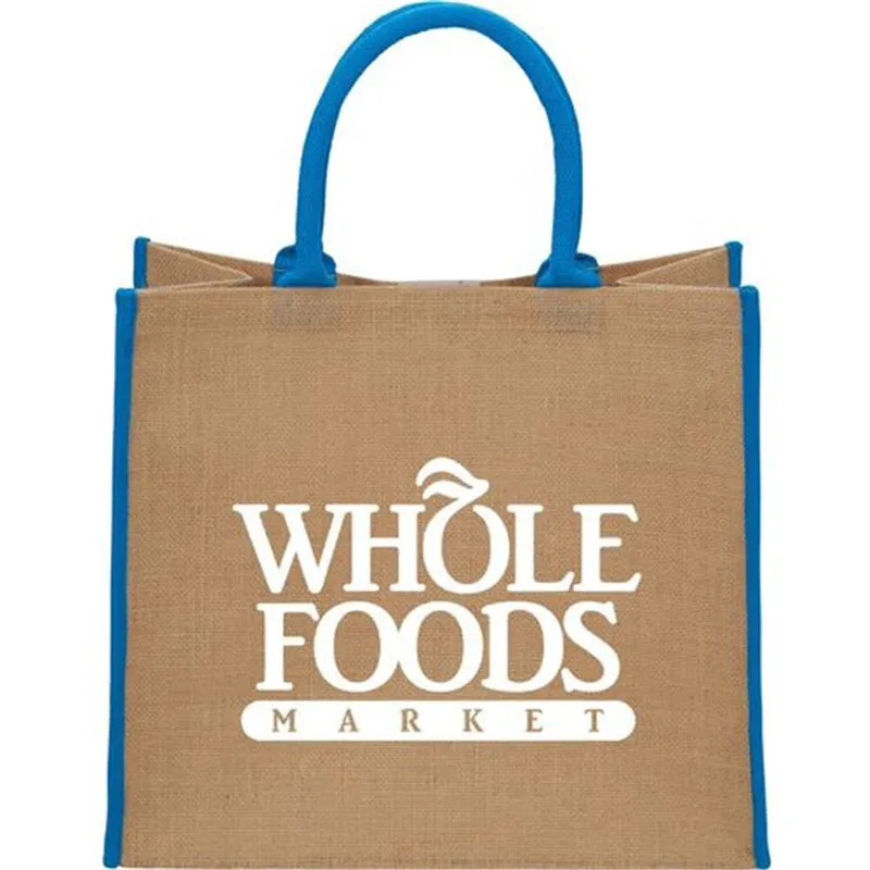 Whole 500pcs Lot Reusable Jute Ping Tote Bags With Logo Whole 500pcs Lot Reusable Jute Ping Tote Bags With Logo Promotional High Quality Compeive Price As Ads In From