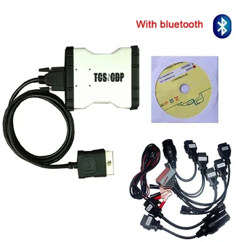 

Hot slaes!!TCS CDP+ 2014.R3/2015.R3/R2 Bluetooth Green PCB Board OBD2 Keygen Cars/Trucks Diagnostic Tool TCS CDP Pro+Car Cables