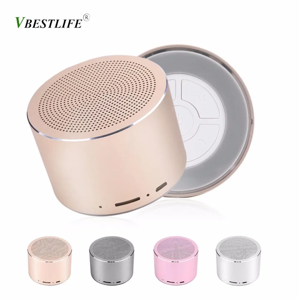 VBESTLIFE Portable Bluetooth Speakers Mini Wireless Music Player via