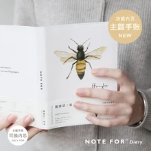 Планировщик Kawaii Beetles Bullet Journal ежедневник кожаный блокнот для путешественников A6 школьные и офисные канцелярские принадлежности