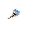 10PCS BLUE MINI MTS-102 SPDT 3PIN ON-ON Miniature toggle switch power switches 6A/125V 3A/250V MTS 102 MTS102 ► Photo 3/4
