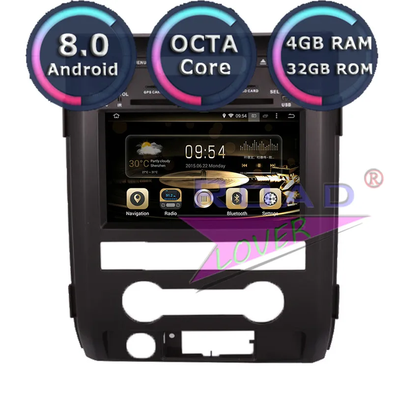 

Roadlover Android 8.0 Car DVD Player Autoradio For Ford F150 2009 2010 2011 2012 2013 2014 Stereo GPS Navigation Magnitol 2 Din