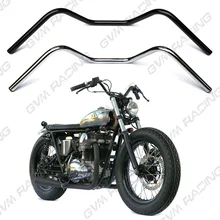 Винтажные Драг Стиль Кафе RACER скремблер 7/" 22 мм мотоциклетные ручки бар трубы руль ручки для YAMAHA HONDA