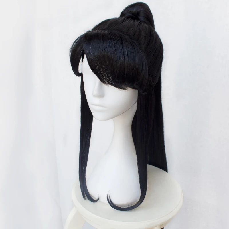 Lan Sizhui wig Lan Jingyi Lan Sizhui Lan Xichen Grandmaster of Demonic Cultivation Косплей Аниме Mo Dao Zu Shi косплей костюм унисекс полный комплект - Цвет: Lan Sizhui wig
