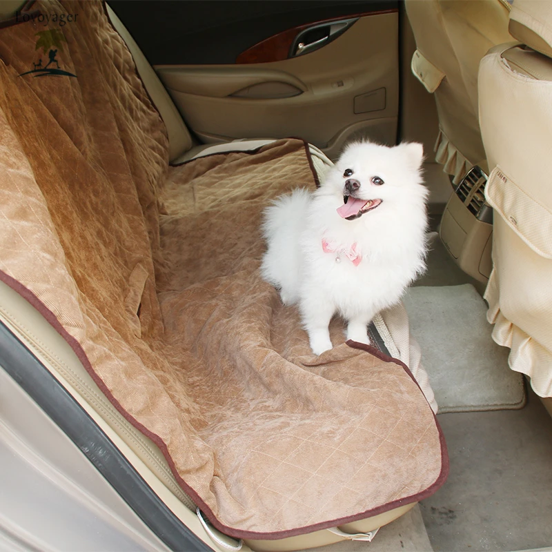 Deluxe Pet Car Seat Cover Waterproof Hammock Bench Seat Cover Bucket