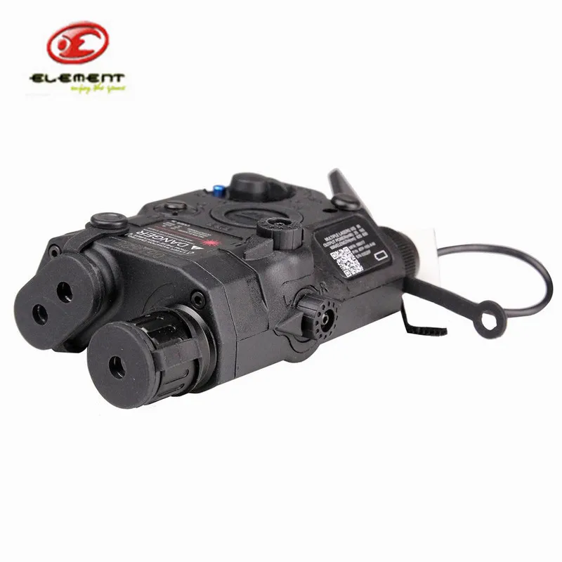 

Element EX396 LA-5 Battery Case with Red Laser LED Flashlight Hunting Accessory Airsoft Laser for Shooting Games