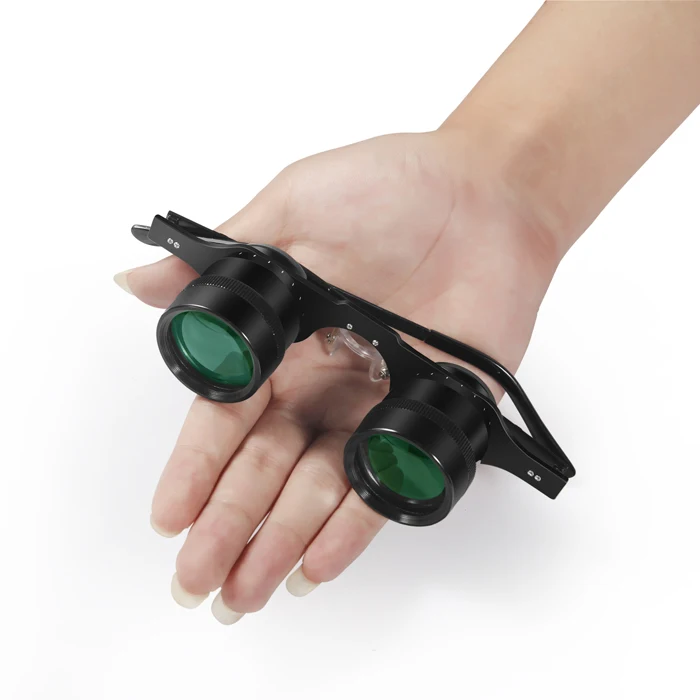 BIJIA 10x34 New Portable Glass Style Telescope 10x Magnifier  Hiking Binoculars for hunting Fishing black (6)
