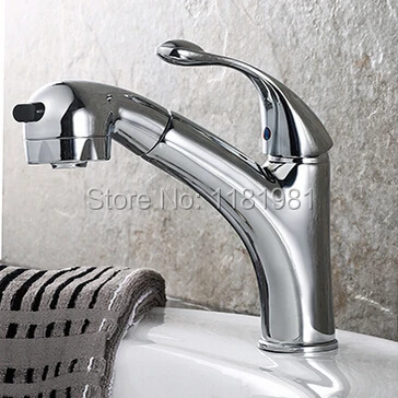 

manufacturers selling pull bibcock washbasin pull out single-hole pumping hot and cold water tap MK-1
