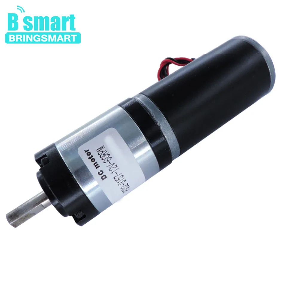 DC Electric Motor Gear-Box Reducer Speed Reduce for Smart Car 12V 35RPM