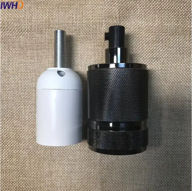 IWHD Portalamparas, винтажный патрон для лампы, патрон для лампы, Цоколь E27, патрон для лампы, патрон E27 - Цвет: 1
