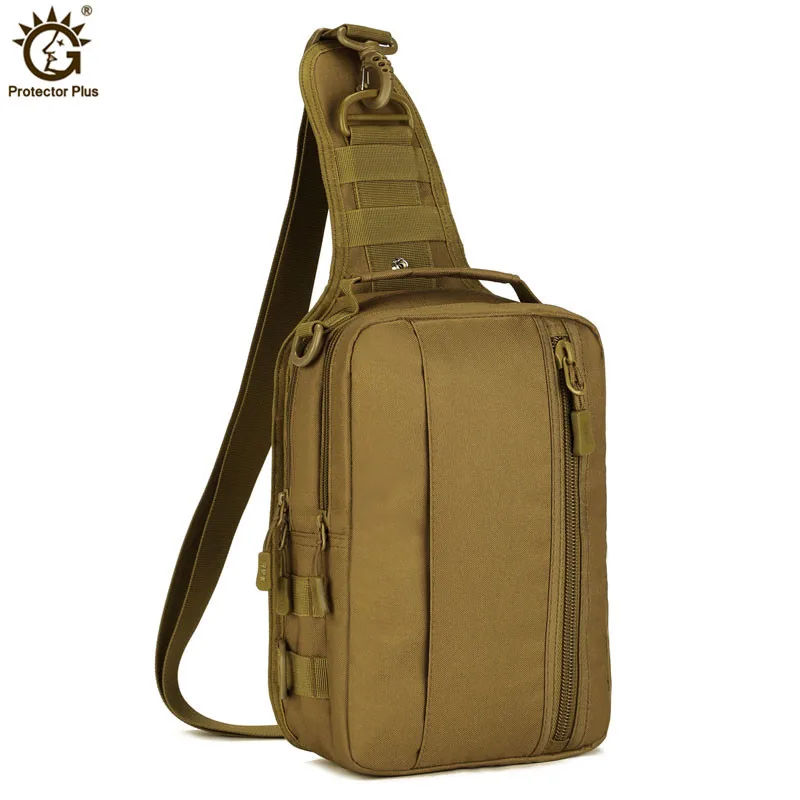 Men Army Waterproof Chest bag Military Molle Single ...