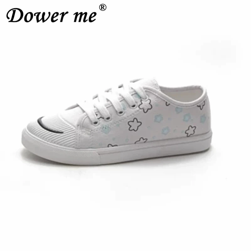 

2019 spring autumn new Canvas shoe Comfortable Flat bottom Women's Tennis shoes Low to help Students shoes on foot Travel shoes