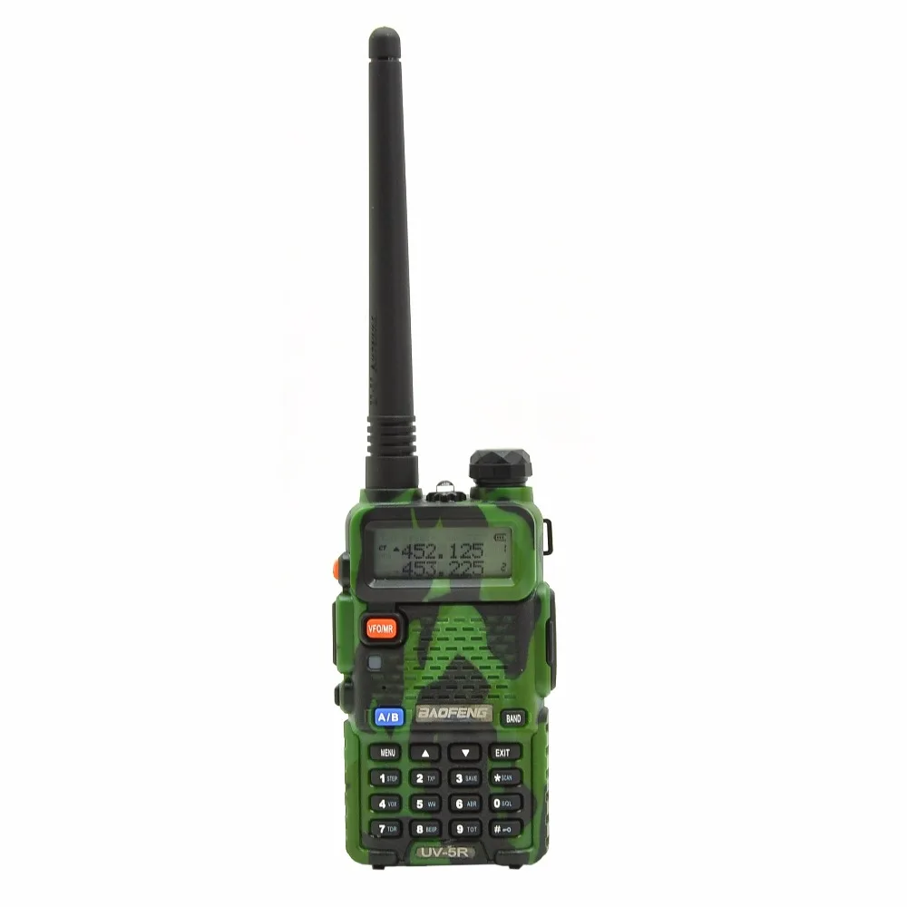 Новый Baofeng UV-5R камуфляж портативная рация двухстороннее радио + мягкий чехол