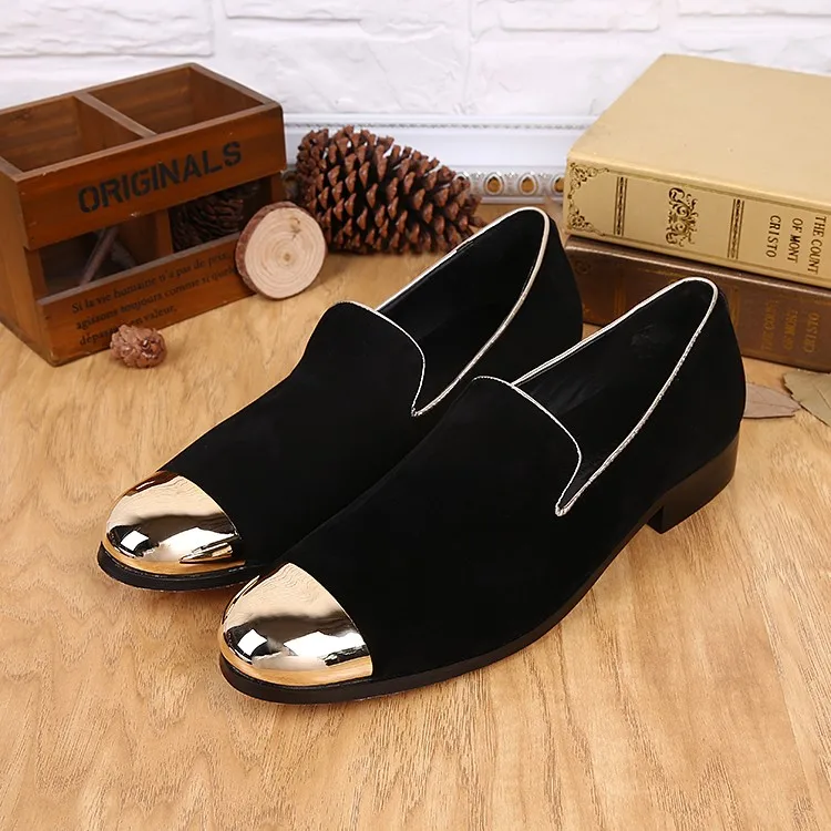 gold tip loafers