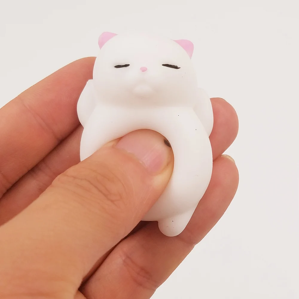 Горячая милый Mochi мягкий Кот сжимает Исцеление забавные дети Kawaii игрушка для детей и взрослых снятие стресса Декор