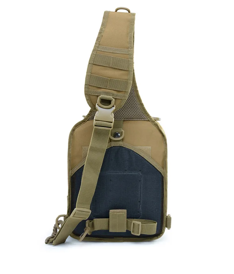 Открытый наплечный военный рюкзак для кемпинга, путешествий, пеших прогулок, большая нагрудная посылка, вместительные сумки для скалолазания, армейский пакет