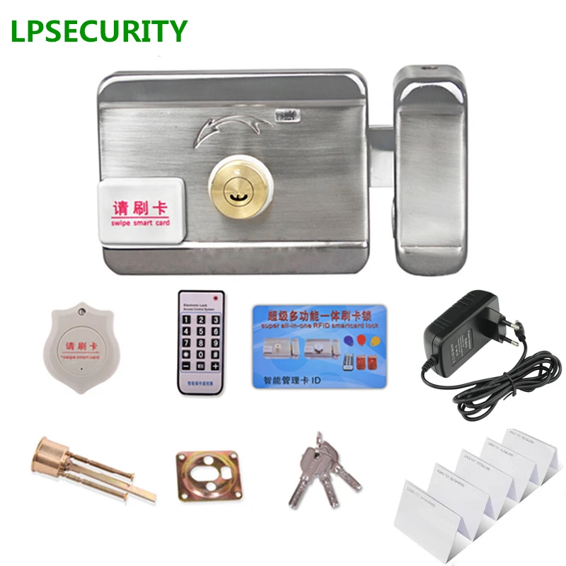 LPSECURITY 20 меток дверная и задвижка система контроля доступа электронная