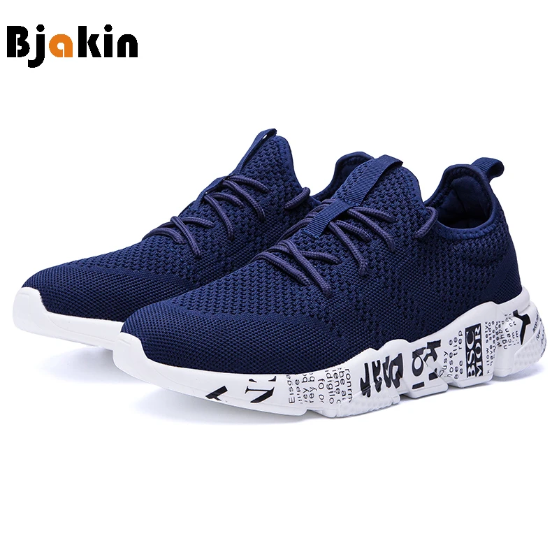

Bjakin 2019 Socks Running Shoes for Men Lightweight Sports Sneakers Colors Man Sock Walking Shoes Big 46 Size