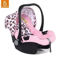 Портативный Baby Автокресло 5 Точечные Ремни Безопасности Для Новорожденных Путешествия Автомобиль Корзины Удобно повернутое Установка Безопасности C