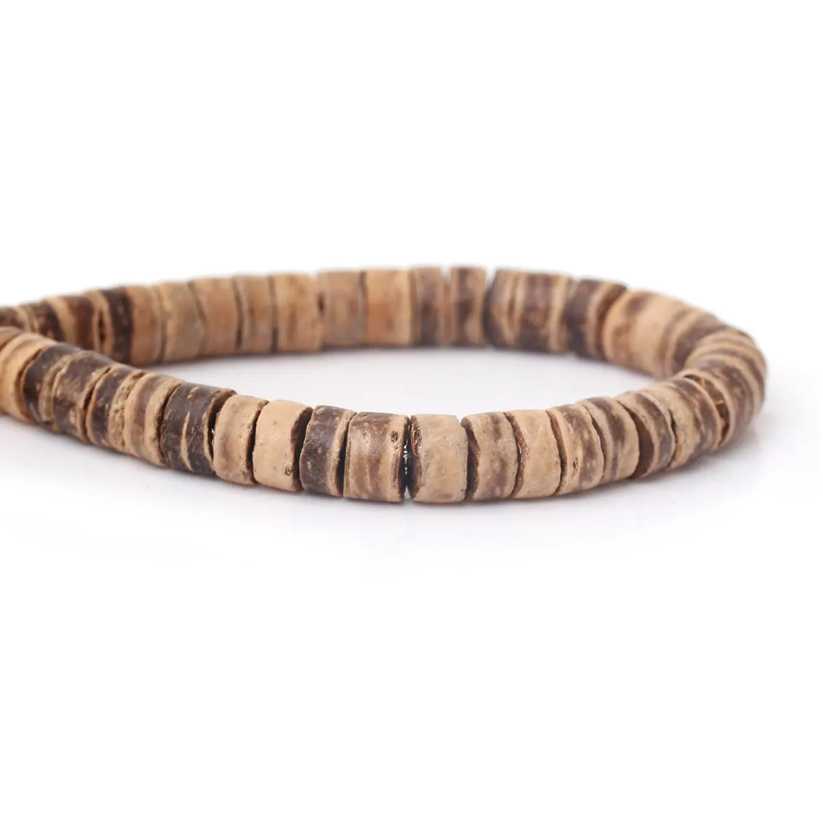 Бусины DoreenBeads из ракушек кокоса бусины бусин цилиндрические светло-кофейного