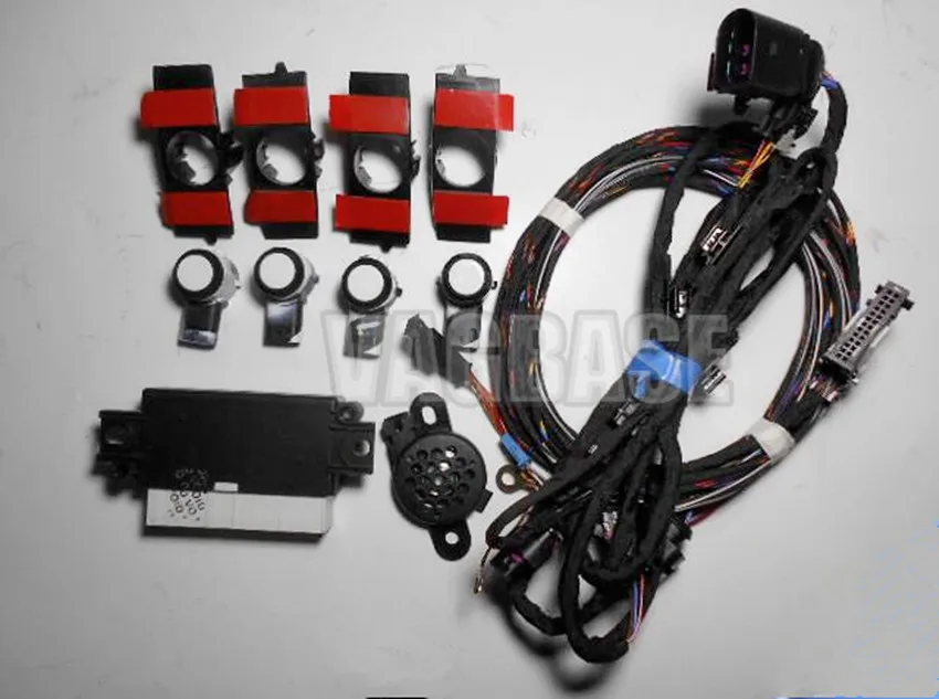 Rear OPS 4K Park Pilot 4 Parking Sensors Kit For VW Golf 7 MK7 MQB