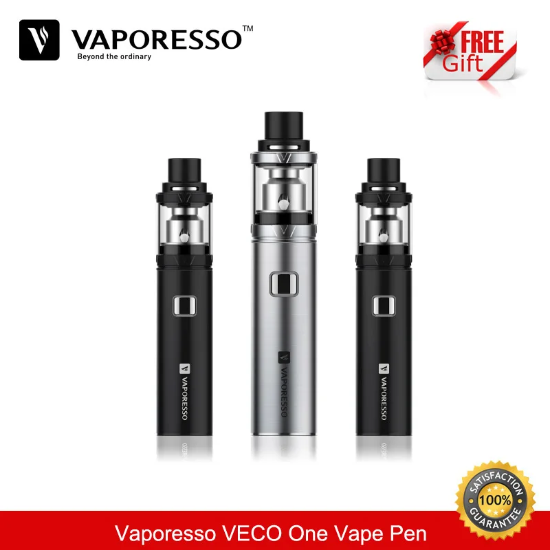 

Vaporesso Electronic Cigarette Veco One Starter Kit 40W 1500mAh Cigarette Electronique Kit 2ML All-in-One Vaporizer Vape Pen