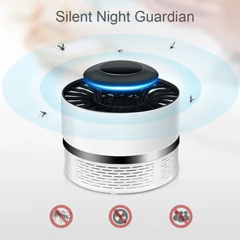 

Summer Household Mute Safety Photocatalyst Mosquito Killer Lamp USB Rechargeable Mosquito Killer Lamp Fly Trap safe for baby