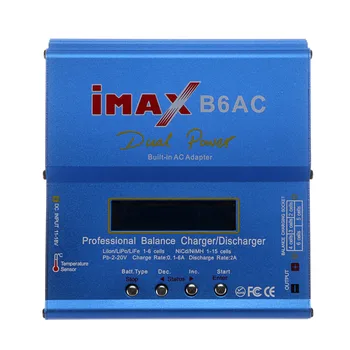 

SKYRC IMAX B6AC Charger 50W Lipo Battery Balance RC Discharger Helicopter Quadcopter With Power Adapter