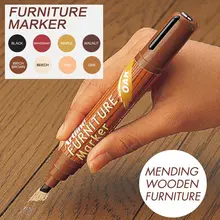 8 цветов, 2-5 мм, деревянные напольные столы, стулья для удаления царапин, ремонт краски, ручка, мебельные маркеры для починки