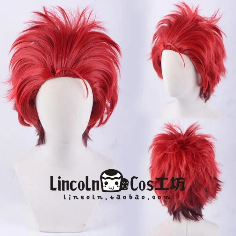 Ensemble Stars Switch SAKASAKI NATSUME Cosplay wig costume red colour