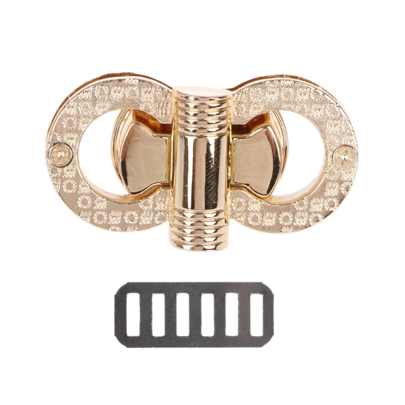 Metal Clasp for DIY Handbag Craft Shoulder Bag Purse Hardware Turn