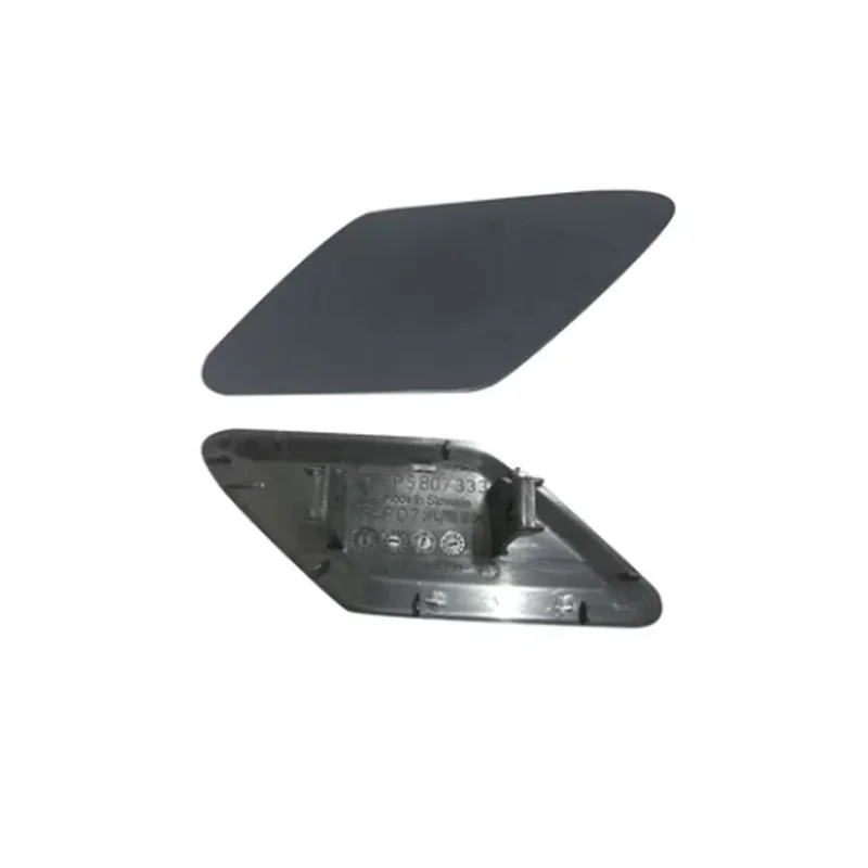 

1Pair Left+Right Front Bumper Headlight Washer Spray Nozzle Cover Cap For Porsche Cayenne 2011 2012 2013 2014