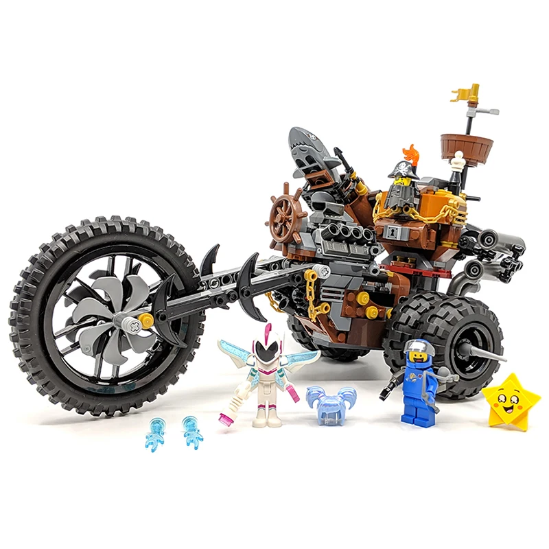 Christmas Gift MetalBeard’s Heavy Metal Motor Trike 45011 Compatible