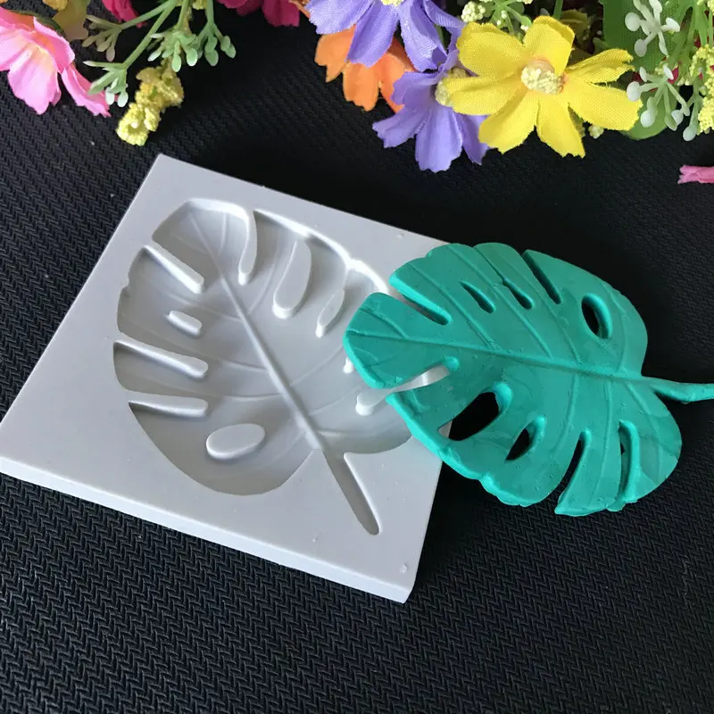 Sugarcraft DIY 3D Leavf силиконовая форма для украшения торта инструменты шоколада