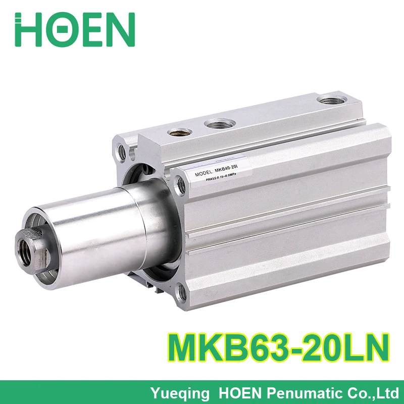

MKB63-20LN MKB Series Double acting Rotary Clamp Air Pneumatic Cylinder MKB63*20LN