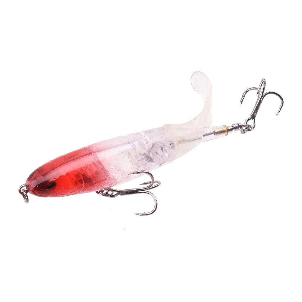 Isca de Pesca Lote Whopper Plopper 100mm 13g Flutuante Popper Lápis Artificial Duro Isca Wobbler Rotação Cauda Pesca Equipamento 3 Pçs - 22 duro isca wobbler rotação cauda pesca equipamento