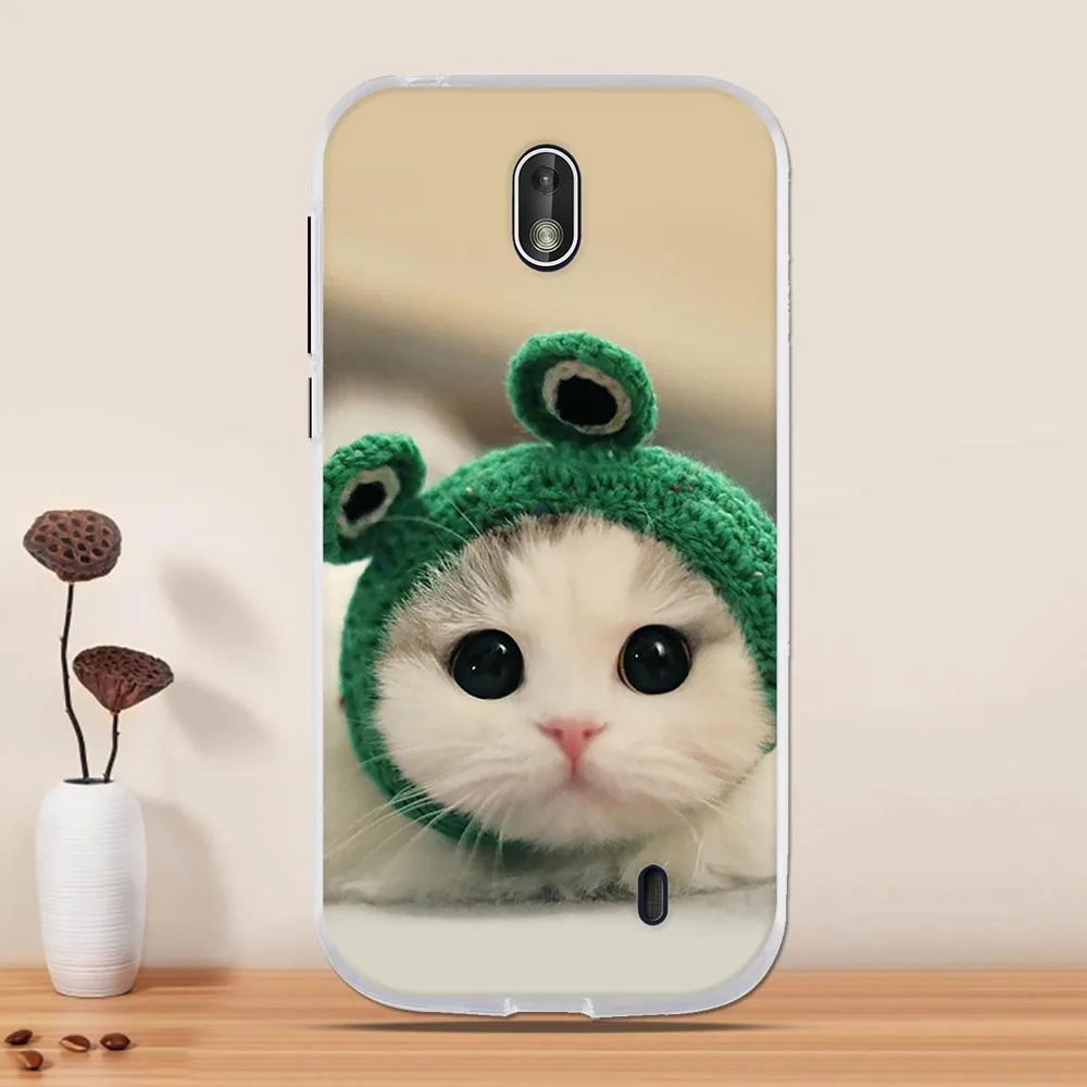 Мягкий ТПУ чехол для Nokia 1 силиконовый Nokia1 TA 1047 1060 1056 телефона задняя