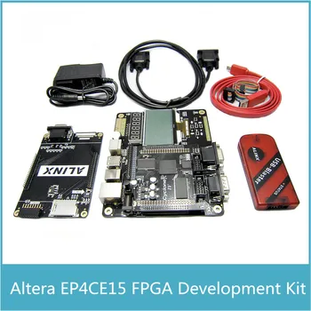

Altera EP4CE15 FPGA Development board NIOS CYCLONE IV EP4CE15 Board and Peripheral Interface Motherboard and USB Blaster