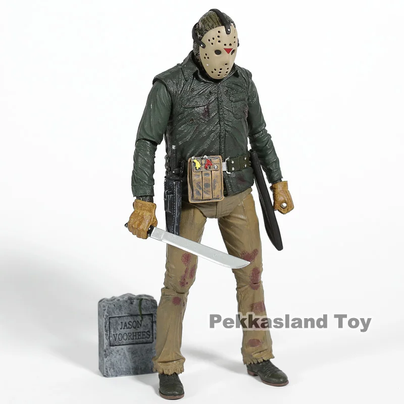 NECA Friday the 13th Jason Voorhees " ПВХ фигурка Коллекционная модель игрушки