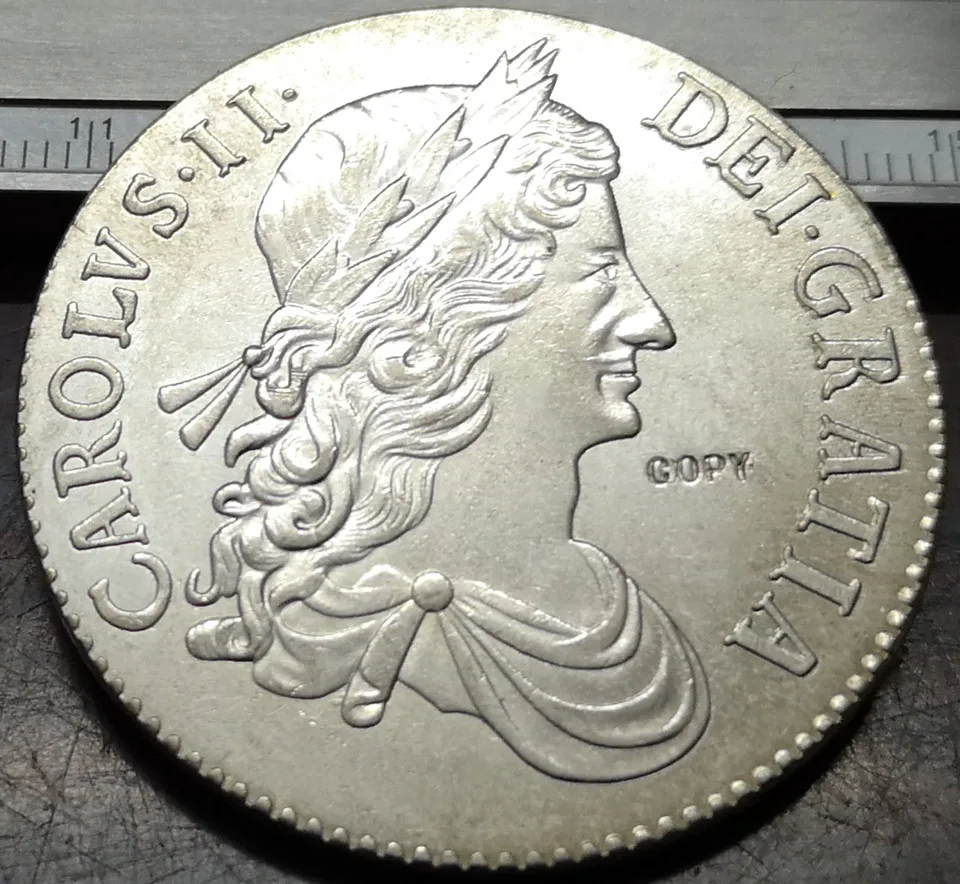 

1669 United Kingdom silver Plated coin Copy