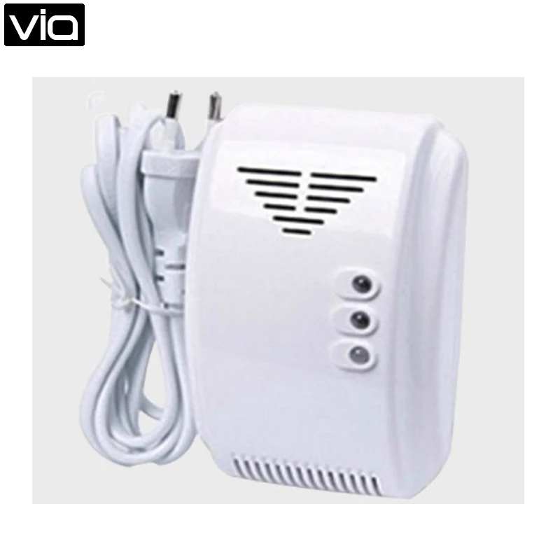 

ALF-G011 Free Shipping Wired Networking Home Security Alarm LPG Natural Gas Leak Detector