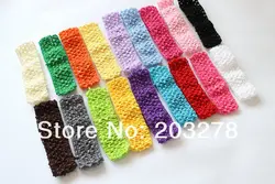 

1.5 Inch Crochet Headbands Baby Girls hair accessory bow headbands baby girl headband