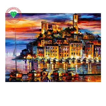 

Diamond Painting City diamond pattern 5d nature landscape needlework landscape diamond embroidery cross-stitch kits decoration
