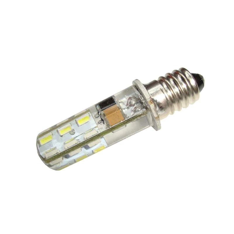 Маленький Винт E10 220V 110 в бытовой Водонепроницаемый энергосберегающая лампа «Кукуруза» светодиодный индикатор светильник лампы 10 шт