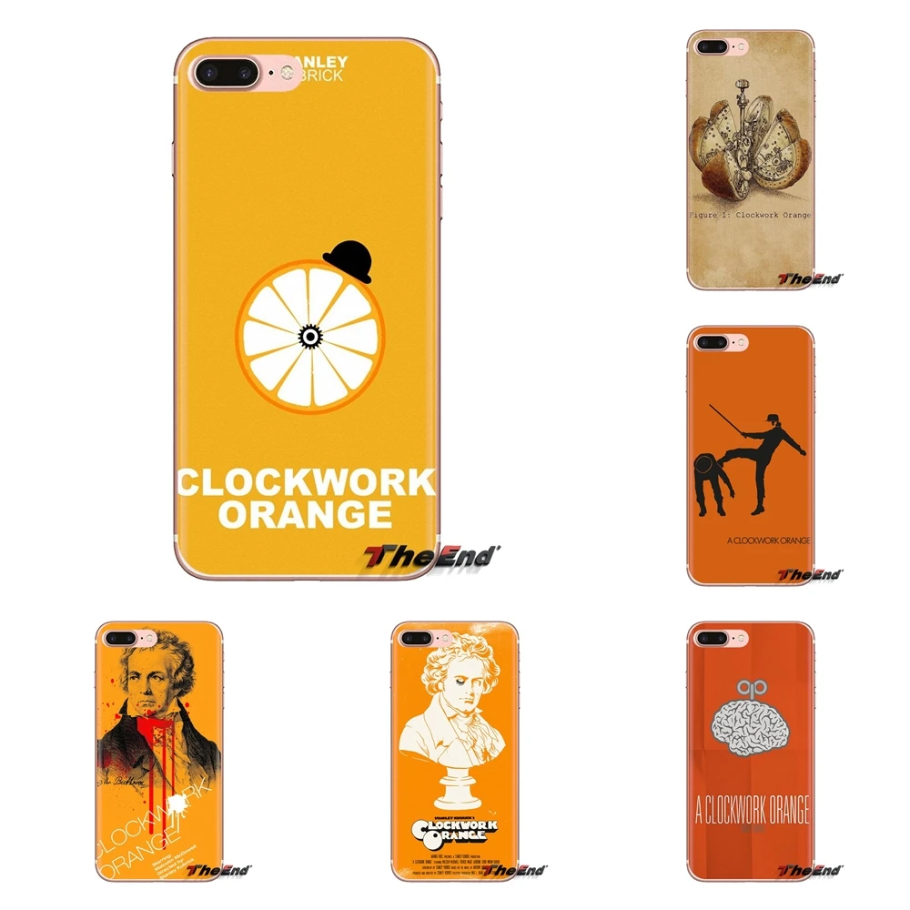 For Samsung Galaxy A3 A5 A7 A9 A8 Star A6 Plus 2018 2015 2016 2017 Transparent Soft Cases Covers A Clockwork Orange |