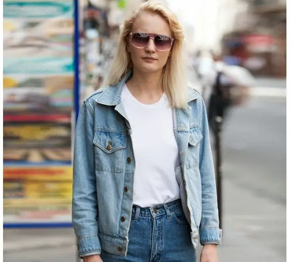 american apparel denim jacket