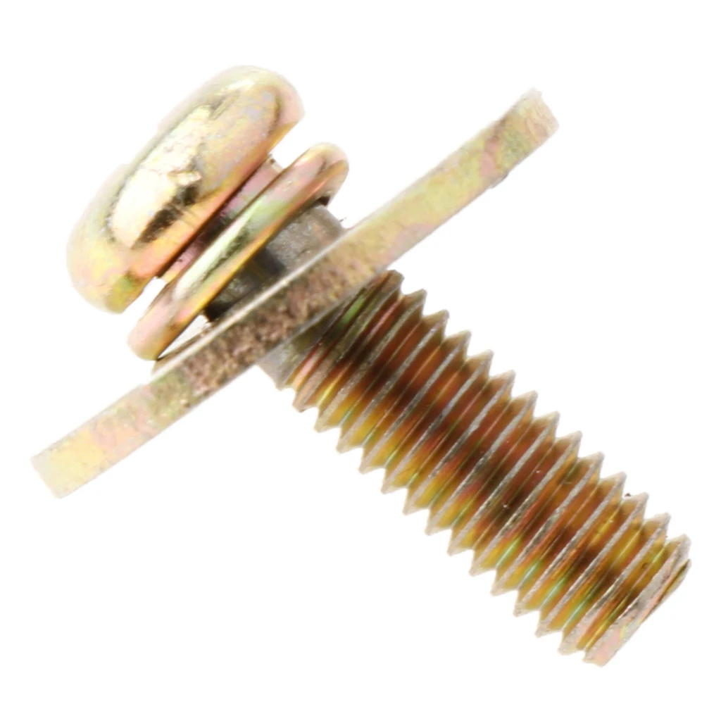 Tooyful 20 Pieces Metal Drum Set Claw Hook Screws DIY Percussion Instrument Parts for Drummers