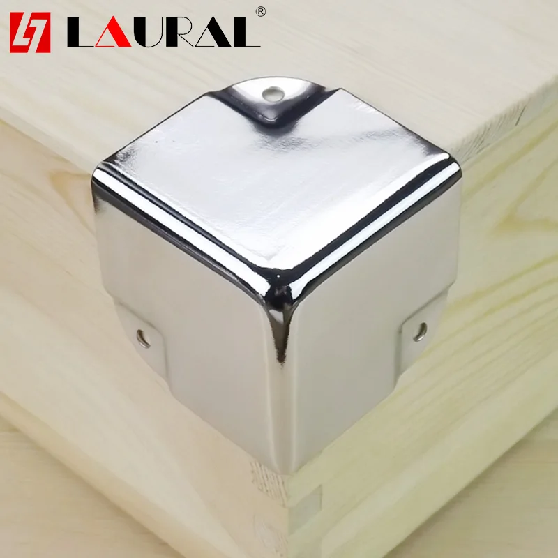 

Furniture Wrap Angle Large Metal Square Edging Tool Aluminum Alloy Box Pressure Angle Three Bread Corner Protection Angle